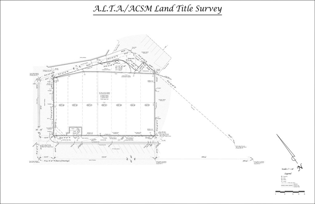 An ALTA NSPS land title survey