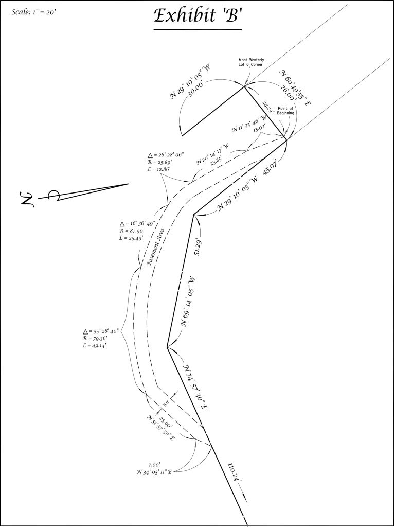 As easement exhibit